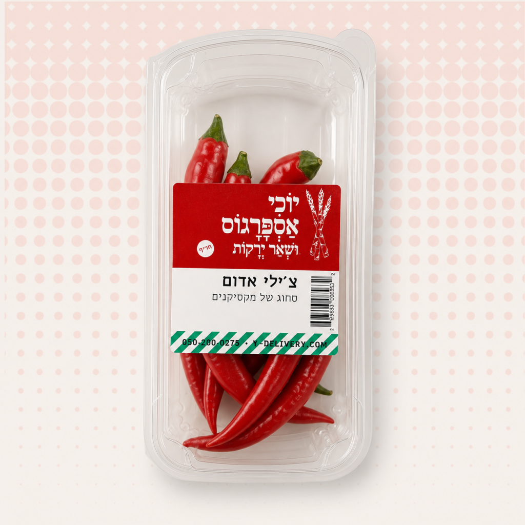 פלפל צ'ילי אדום – טרי בקליק